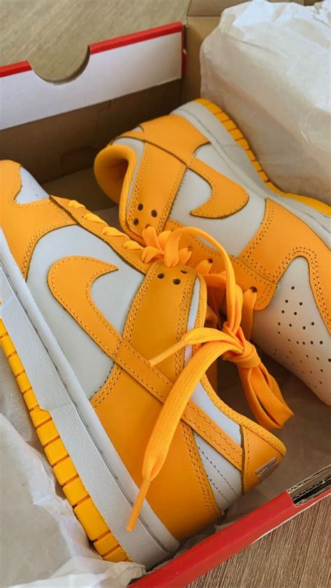 orange dunks goat shoes